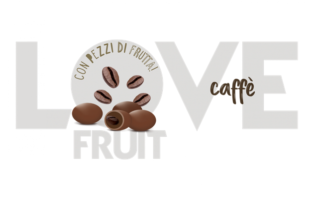 CONFETTI CIOCAMOUR LOVE FRUITS KG.1 COFFEE