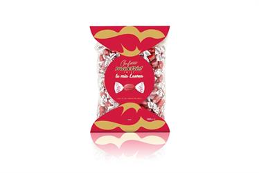 CONFETTI TWIST KG.1 ROSSO INCARTO CARAMELLA