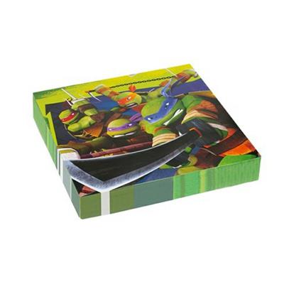 TOVAGLIOLI 33X33 2V. PZ. 16 TURTLES NINJA