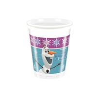 BICCHIERE PLASTICA 200CC PZ. 8 FROZEN