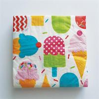 TOVAGLIOLI 25X25 PZ. 16 ICE CREAM PARTY