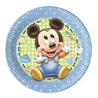 PIATTI CARTA CM.20 PZ.10 MICKEY BABY