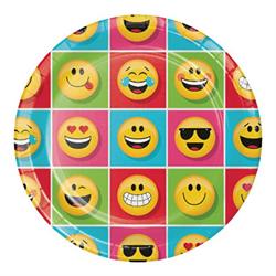 PIATTI CARTA CM.23  EMOJIONS