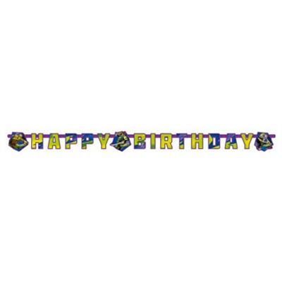 FESTONE LETTERE HAPPY BIRTHDAY TURTLES MT.1.80