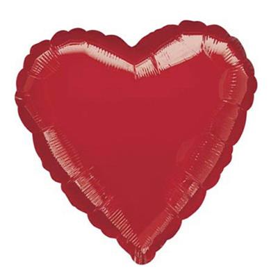 PALLONE FOIL CUORE ROSSO CM. 80