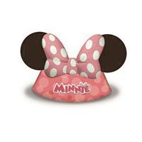 CAPPELLO CARTA SAGOMATO MINNIE ROSA PZ.6