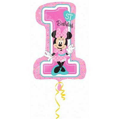 PALLONE FOIL MINNIE 1ST BIRTHDAY CM.71