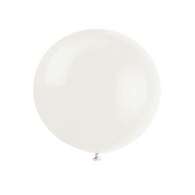 PALLONE MONGOLFIERA LATTICE BIANCO CM.100