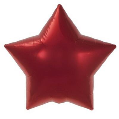 PALLONE FOIL STELLA CM. 55 ROSSO