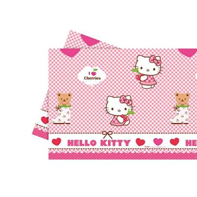 TOVAGLIA 120X180 PLASTIFICATA HELLO KITTY