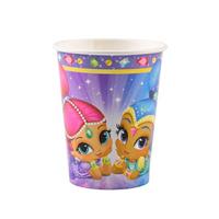 BICCHIERE CARTA PZ.8    SHIMMER SHINE