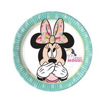 PIATTI CARTA CM.20 PZ. 8 MINNIE TROPICAL