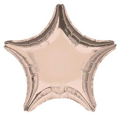 PALLONE FOIL STELLA CM. 55 ROSA GOLD