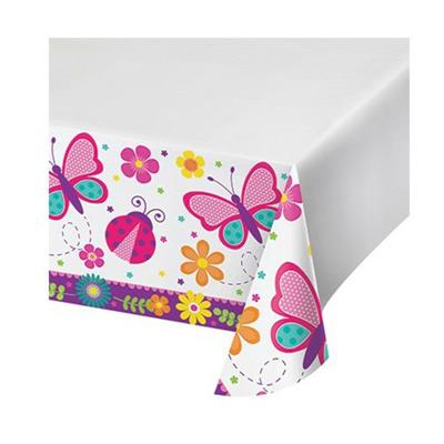 TOVAGLIA 120X230 PLASTIF. BUTTERFLY GARDEN