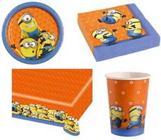 PIATTI CARTA CM.23 PZ.8 MINIONS