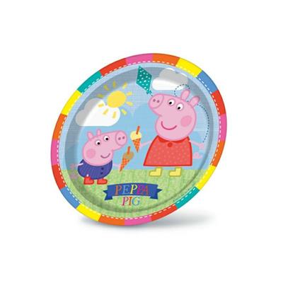 PIATTI CARTA CM. 23 PZ. 8 PEPPA PIG