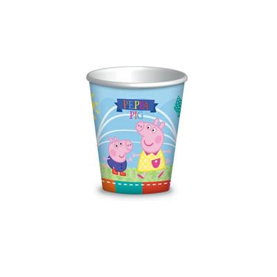 BICCHIERI CARTA 200CC PZ. 8 PEPPA PIG