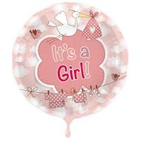 PALLONE FOIL IT'S A GIRL CM. 45