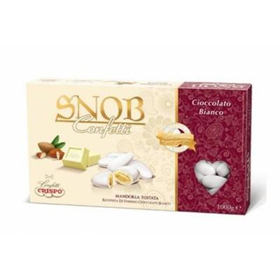 CONFETTI SNOB CIOCCOLATO BIANCO MANDORLA KG.1