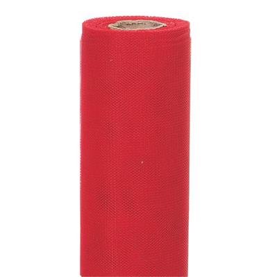 TULLE ROTOLO CM.75 MT.10 ROSSO