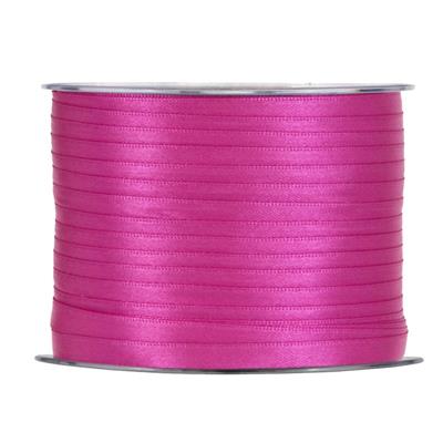 NASTRO DOPPIO RASO IMPORT MM. 6 MT.100 FUCHSIA