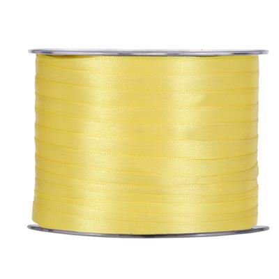 NASTRO DOPPIO RASO IMPORT MM. 6 MT.100 YELLOW