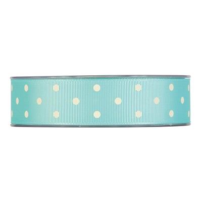 NASTRO TESSUTO POIS     MM.25 MT.20 TIFFANY