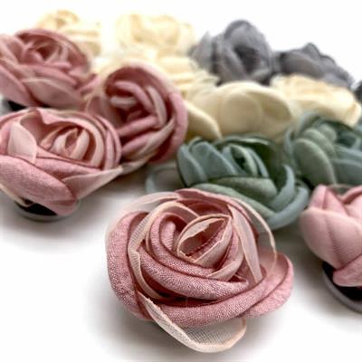 ROSA ORGANZA CM.5 PZ.6  CREAM