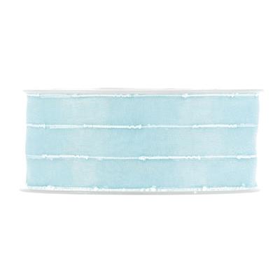 NASTRO ORGANZA NODINI MM.40X15MT. SKY BLUE