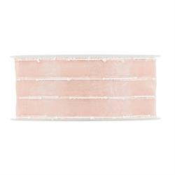 NASTRO ORGANZA NODINI MM.40X15MT. OLD PINK