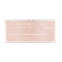 NASTRO ORGANZA NODINI MM.40X15MT. OLD PINK