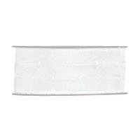 NASTRO ORGANZA NODINI MM.40X15MT. WHITE