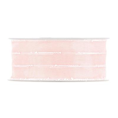 NASTRO ORGANZA NODINI MM.40X15MT. PINK