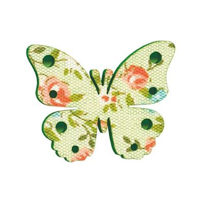 DECO FARFALLA CM.3 PZ.24 VERDE