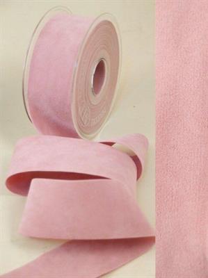 NASTRO DOUBLE VELVET MM.40 MT.30 PINK