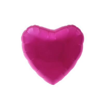 PALLONE FOIL CUORE CM.45 FUCSIA