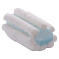 MARSHMALLOW ESTRUSO STRIATO BIANCO E AZZURRO KG.1