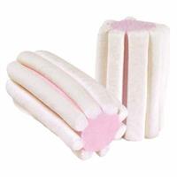 MARSHMALLOW ESTRUSO STRIATO BIANCO E ROSA KG.1