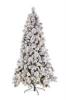 ALBERO N. GARLENDA GLITTER CM.210 (1564 RAMI) 300 LED