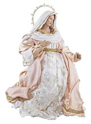 FIGURA VERGINE MARIA IN TESSUTO CM.60 H.