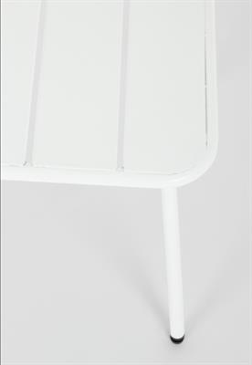 TAVOLINO MARLYN 40X40 BIANCO