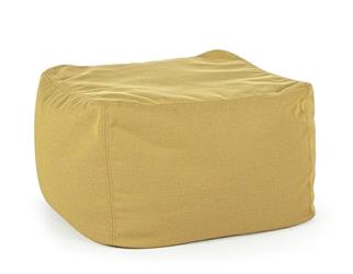 POUF TESSUTO OUTDOOR 50X50 YELLOW