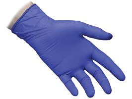 GUANTI NITRILE BLU' N 71 XL PZ.100 SENZA POLVERE