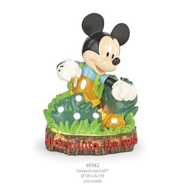 MICKEY RESINA WILD LAMPADA H.16 E SCAT.