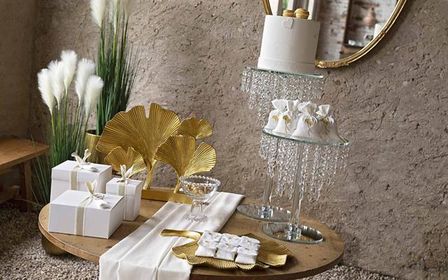 DECORO FOGLIA GINKO GOLD H.7