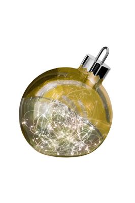 SFERA LAMPADA ORNAMENT D.30 GOLD LED SOMPEX