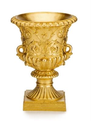 VASO RESINA NEOPOP ORO CM. 33X23