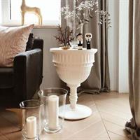 CAPITOL SIDETABLE D.44 H.60 WHITE