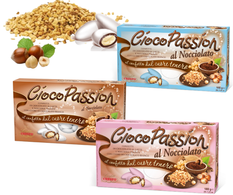 CONFETTI CIOCO PASSION  NOCCIOLATO KG.1