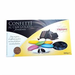 CONFETTI CIOCCOLATO FONDENTE NERO KG.1